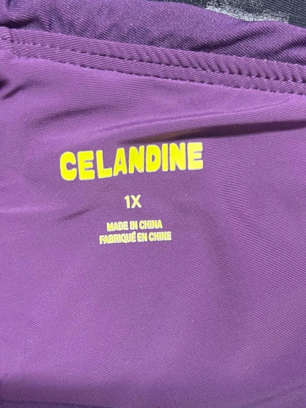 NEW Anthropologie CELANDINE Cheeky High-waisted Bikini Bottoms In Purple size 1X